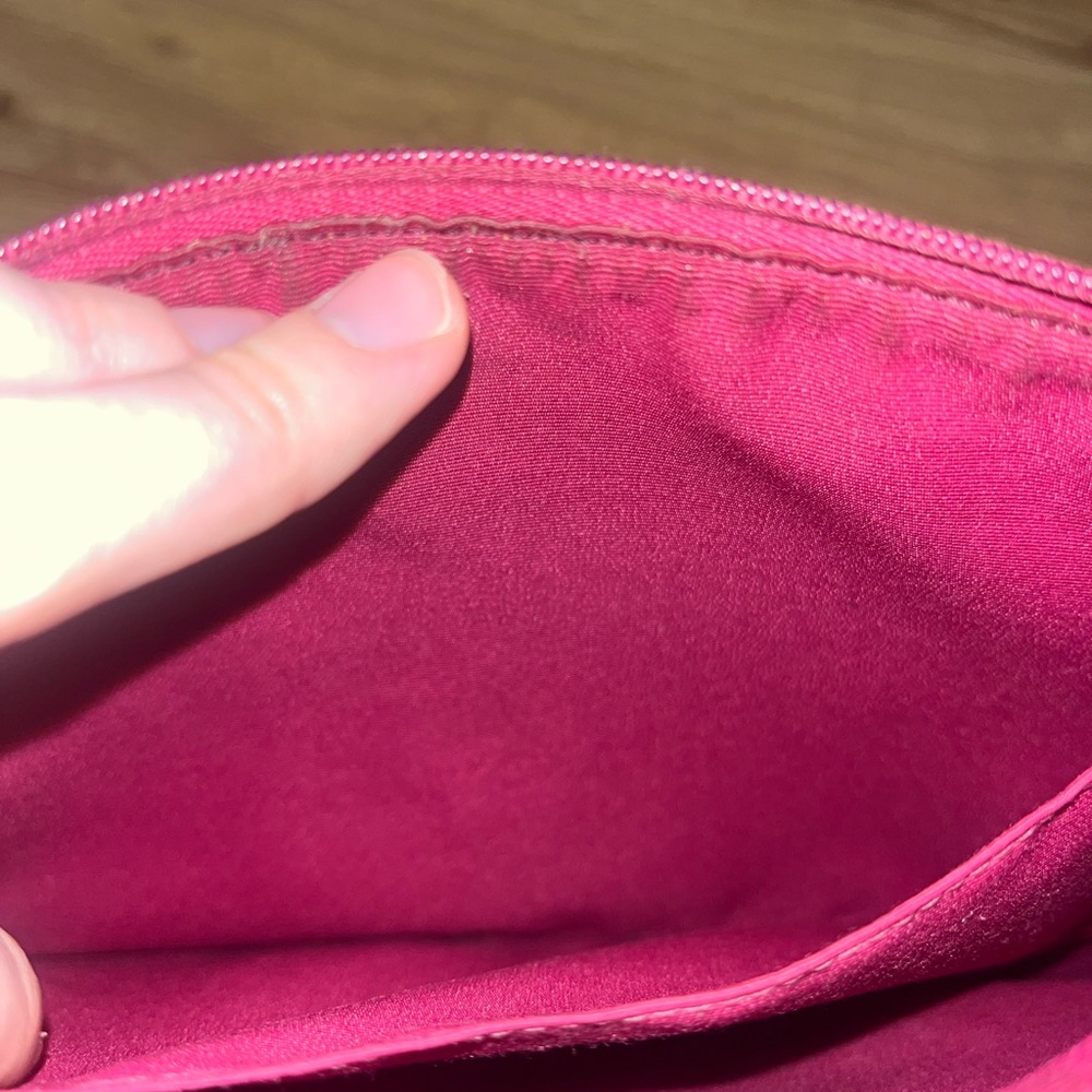 Coach Pink Pouch/ Makeup bag - Picture 5 of 6